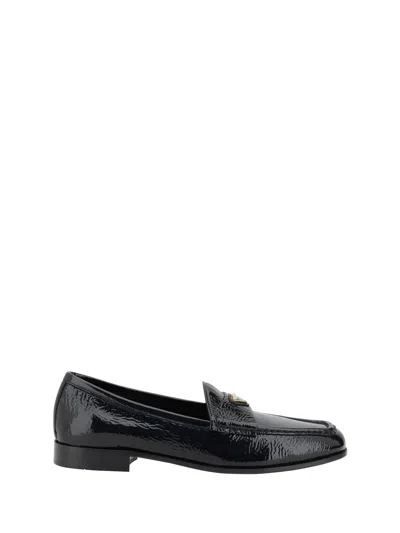 Prada Women Logoed Loafers