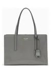 Prada Women's Marble Brushed Leatherre-edition 1995 Medium Bag In Grey