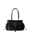 Prada Women's Medium Explore Nappa Leather Top Handle Bag In Black