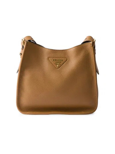 PRADA WOMEN'S MEDIUM LEATHER SHOULDER BAG