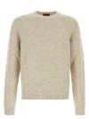 Prada Melange Sand Cashmere Sweater