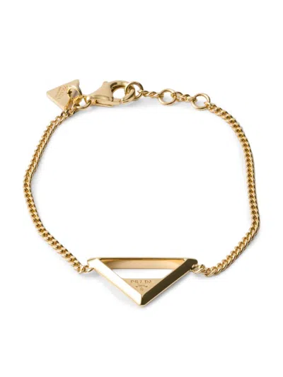 Prada Women's Metal Bracelet In Gold