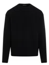 Prada Midnight Blue Wool Blend Sweater