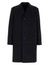 Prada Midnight Blue Wool Blend Coat