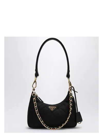 Prada Women's Mini Bag Re-edition 1995 Chaã®ne Black | 1bc204qoo2aos