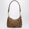 Prada Re-edition 1995 Mini Shoulder Bag In Brown
