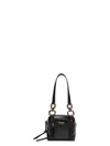 Prada Women's Mini Dangle Handbag Black | 1bb137ooo2cyr Color F0002