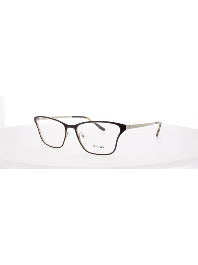 Prada Women's Mini Designer Eyeglasses - 0pr60xv Style In Brown