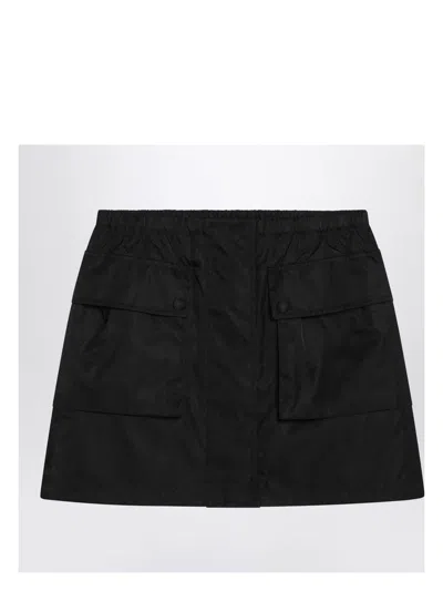 Prada Elasticated-waist Mini Skirt