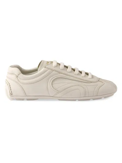 Prada Women's Montecarlo Re-edition 2005 Antiqued Nappa Leather Sneakers