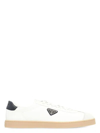 PRADA WOMEN'S NAPA LEATHER SNEAKERS