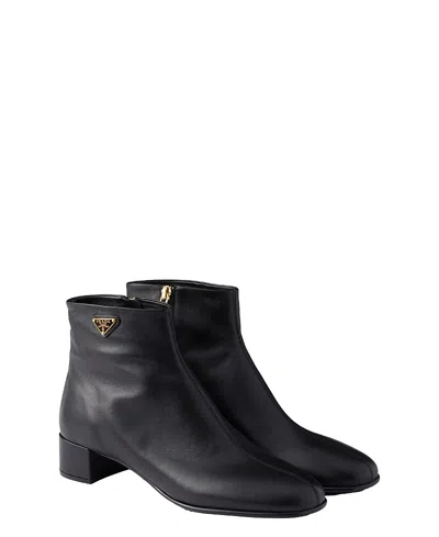 PRADA WOMEN'S NAPPA LEATHER BOOTIES