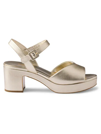 PRADA WOMEN'S NAPPA LEATHER SANDALS