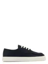 Prada Women's Navy Leather Sneakers