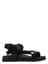 Prada Women's Nylon And Leather Sandals
