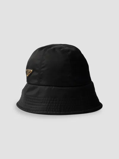 Prada Women's Nylon Hat In Black