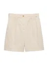 Prada Old Gabardine Bermuda Shorts In Orange