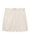 Prada Old Gabardine Bermudas In White