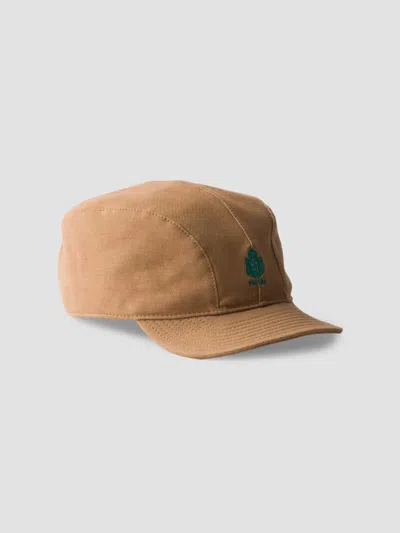 Prada Women's Old Piqué Baseball Cap In Beige