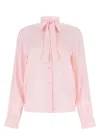 Prada Women's Pastel Crepe Shirt