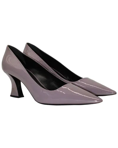 Prada Women's Patent Leather Pointed Toe Pump (authentic Pre-loved) In Purple