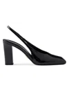 Prada Modellerie Square Toe Slingback Pump In Multi