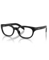 Prada 54mm Phantos Optical Glasses In Pattern