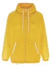 Prada Piuma Casual Jackets And Parka Yellow In Yellow