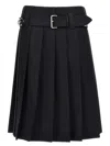 Prada Women Pleated Skirt In Black
