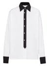 Prada White Poplin Oversize Shirt
