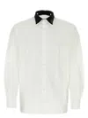 Prada White Poplin Shirt