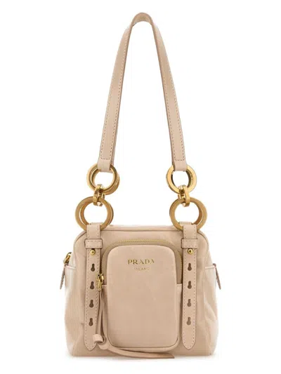 PRADA WOMEN'S POWDER MINIDANGLE HANDBAG