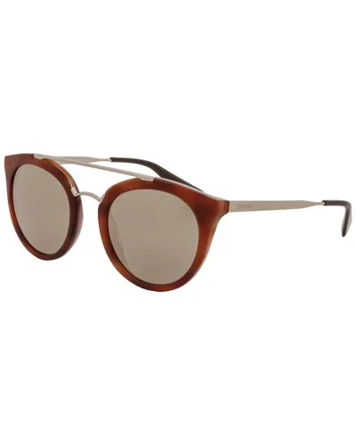 Prada Women's Pr 23ss 52mm Sunglasses In Gold