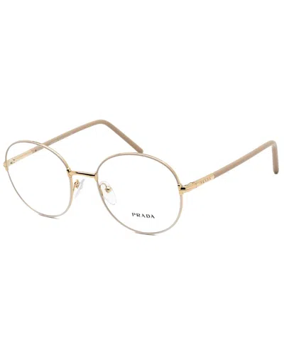 Prada Women's Pr55wv 51mm Optical Frames In Gold