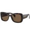 Prada Pr A08s Briar Tortoise Sunglasses