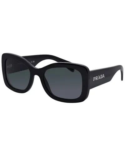 Prada Women's Pra08s 56mm Sunglasses In Blue