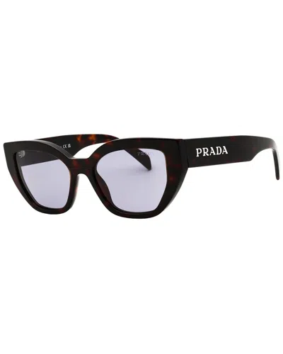 Prada Women's Pra09s 53mm Sunglasses In Black