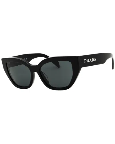 Prada Women's Pra09sf 55mm Sunglasses In Black