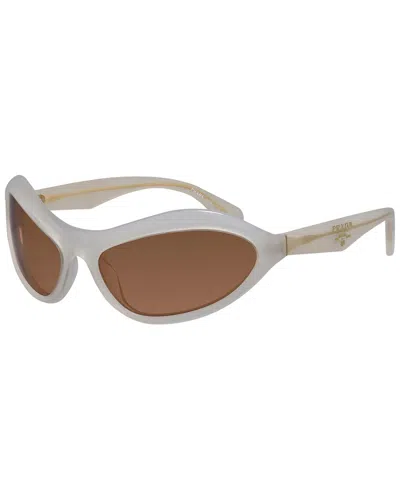 Prada Women's Pra20s 61mm Sunglasses In Neutral