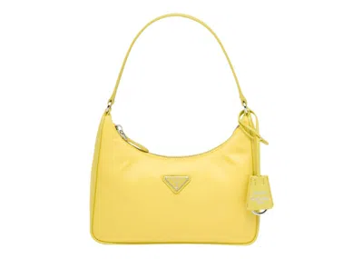 Pre-owned Prada Women's  2005 Mini Sac In Yellow