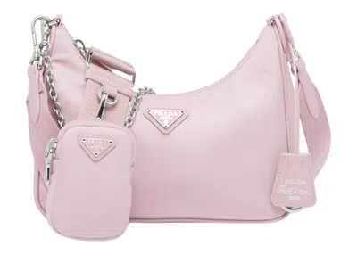 Pre-owned Prada Women's  2005 Shoulder Bag In Alabaster Pink