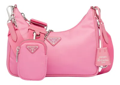 Pre-owned Prada Women's  2005 Shoulder Bag In Begonia Pink