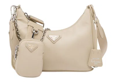 Pre-owned Prada Women's  2005 Shoulder Bag In Desert Beige