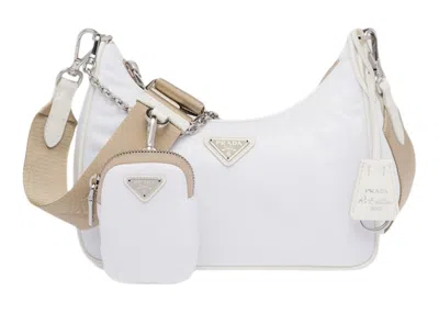 Pre-owned Prada Women's  2005 Shoulder Bag In White