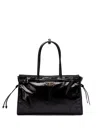 Prada Bonnie Extragrosse Handtasche Aus Leder