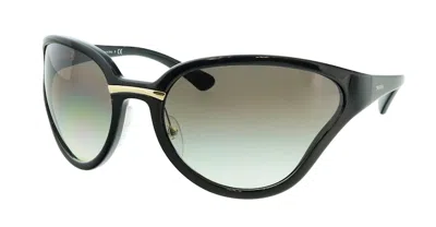Pre-owned Prada Women's  Cateye Sunglasses In Black (0pr 22vs 1ab0a7)