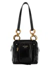 Prada Women's Mini Dangle Handbag Black | 1bb137ooo2cyr Color F0002