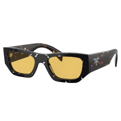 Pre-owned Prada Women's  Pillow Sunglasses In Dark Brown (pr_a01s_15o10c)