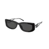 Prada Pr 14ys Black Sunglasses In Black