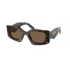 Prada Woman Sunglasses Pr 15ys In Havana